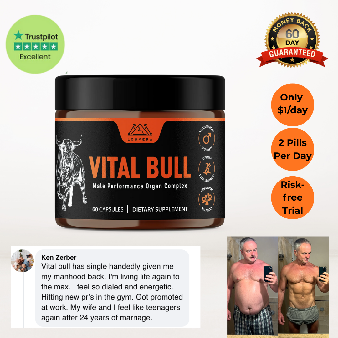 Vital Bull – They Took Your Strength. It’s Time to Take It Back.