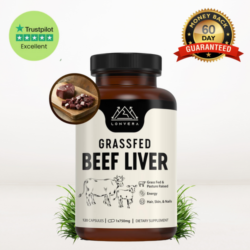 Grass-Fed Beef Liver Capsules – The Missing Nutrient That's Keeping You Tired, Weak & Mentally Foggy