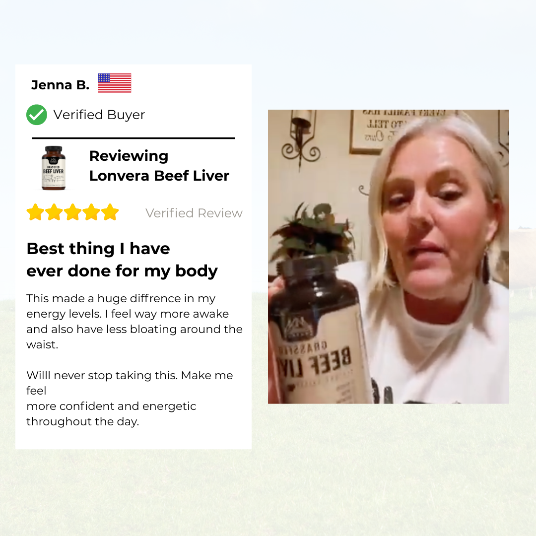 Grass-Fed Beef Liver Capsules – The Missing Nutrient That's Keeping You Tired, Weak & Mentally Foggy