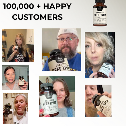 Grass-Fed Beef Liver Capsules – The Missing Nutrient That's Keeping You Tired, Weak & Mentally Foggy